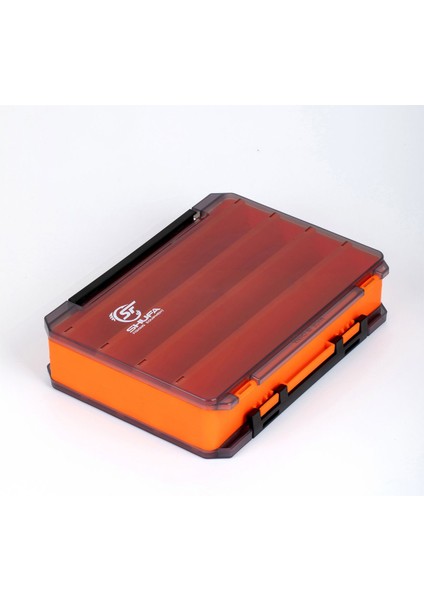 Lure Box Çift Taraflı Kutu 255MM - Turuncu Plasticbox F01 M