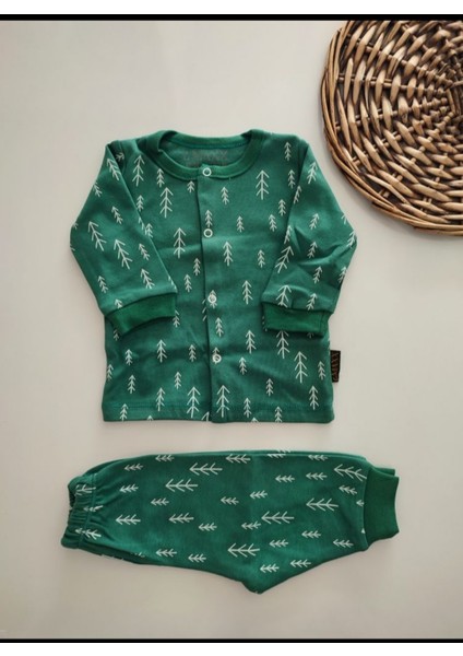 Bebek Pijama Takımı Haki Yılbaşı Doğum Tebrik Günü Hediye Kutusu fiyatları