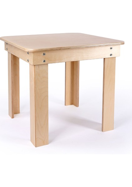 Montessori Anaokulu Masası 60*60 cm