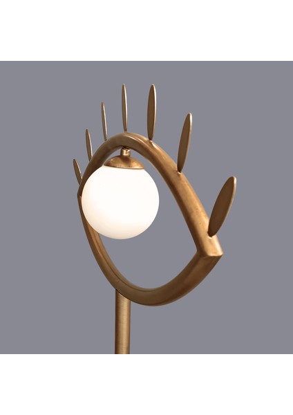 Eyeza Eskitme Gold Masa Lambası