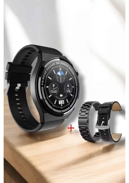 Akıllı Saat Sağlık ve Fitness Takibi Bluetooth Bağlantılı Dokunmatik Ekran