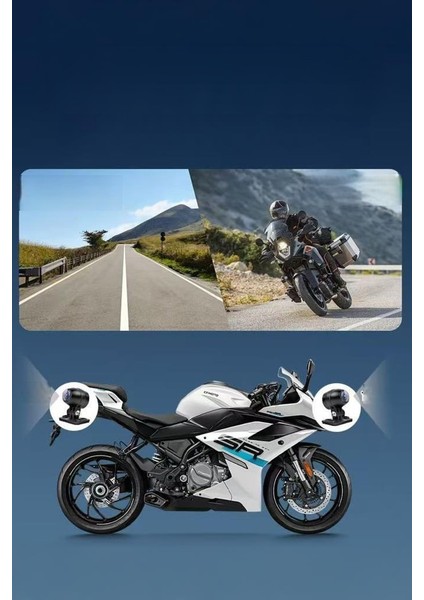 M5F Ultra Hd Wifi Panaromik Aksiyon Kamerası Motosiklet Gözetleme Kamerası fiyatları