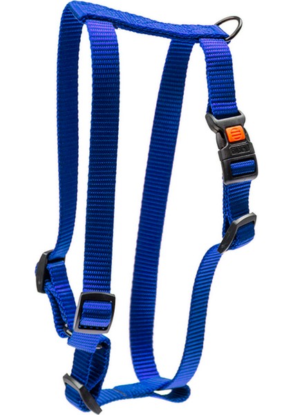Köpek Göğüs Tasması L Mavi 65-100x2,5 cm