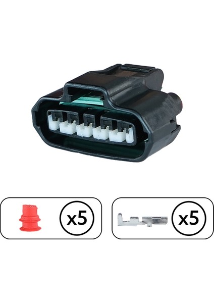 Hava Akışmetre Soketi 5 Pin Kablosuz