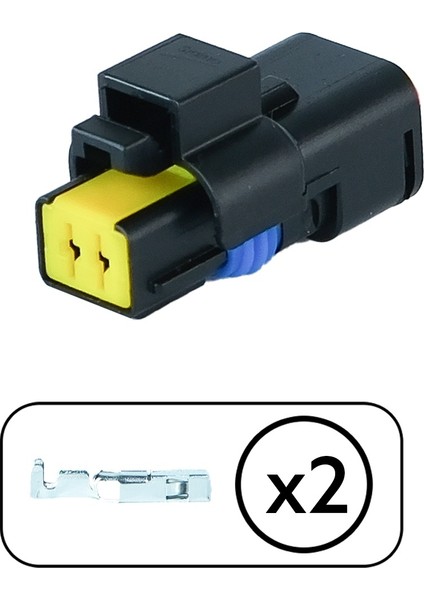 Soketsan Yağ Müşür Soketi 2 Pin Kablolu