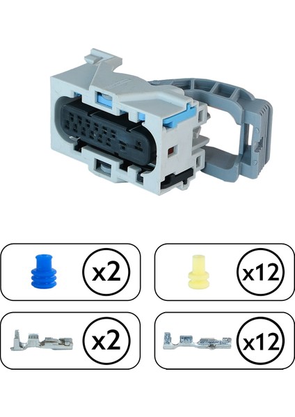 (Delphi) Şanzıman Soketi 14 Pin Kablosuz