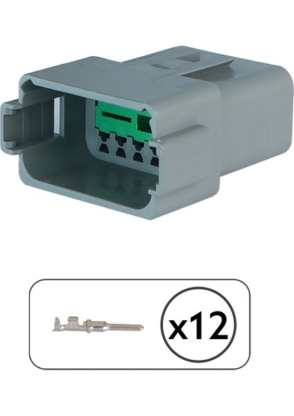DT04-12P Dişi Konnektör 12 Pin Kablosuz