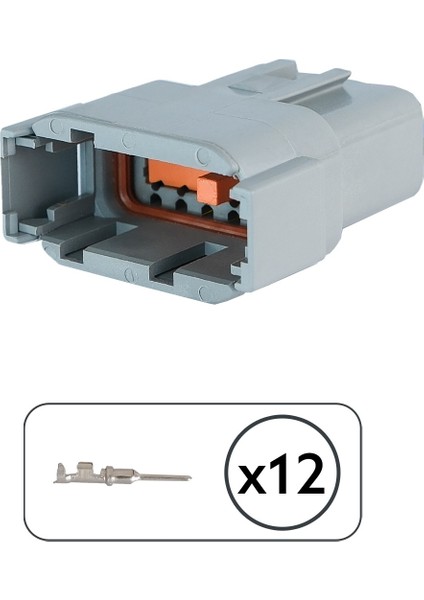 DTM04-12P Dişi Konnektör 12 Pin Kablosuz