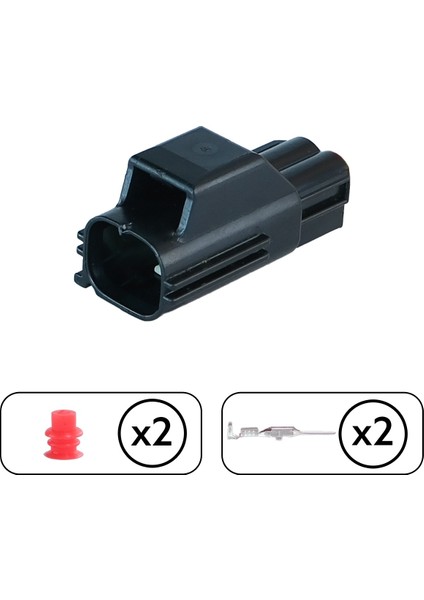 Basınç Müşür Soketi Dişi 2 Pin Kablosuz