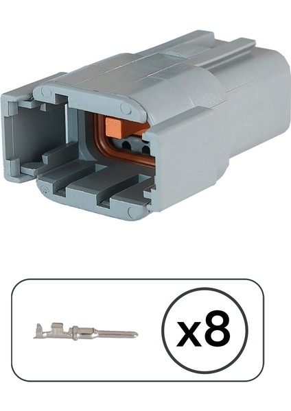 DTM04-8P Dişi Konnektör Kablosuz