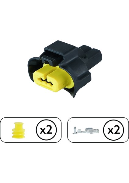 (Delphi) H11 Sis Far Soketi 2 Pin Kablosuz