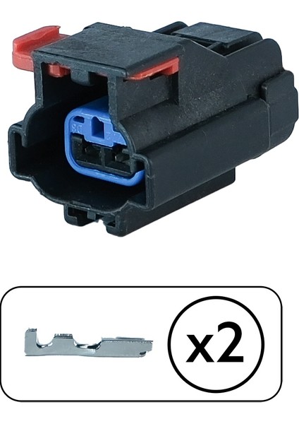 (Delphi) Cam Motor Ve Yağ Müşür Soketi 2 Pin Kablosuz