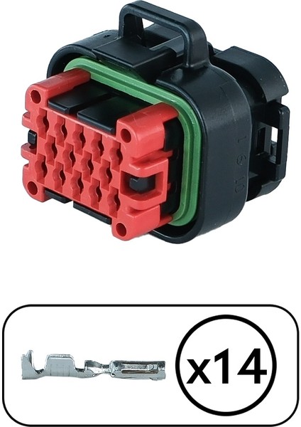 TE/Amp Konnektör 14 Pin Kablosuz fiyatları