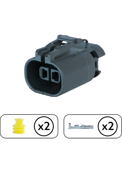 Yakıt Pompa Soketi 2 Pin Kablosuz