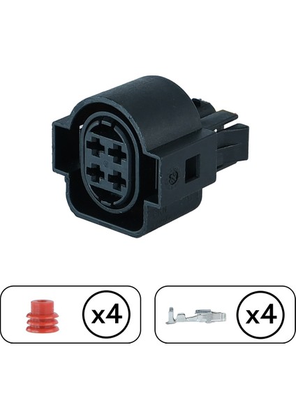 Soketsan Volkswagen Passat Far Soketi 4 Pin Kablosuz