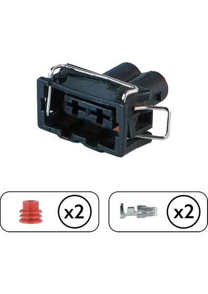 TE/Amp Opel Korna Soketi 2 Pin Kablosuz