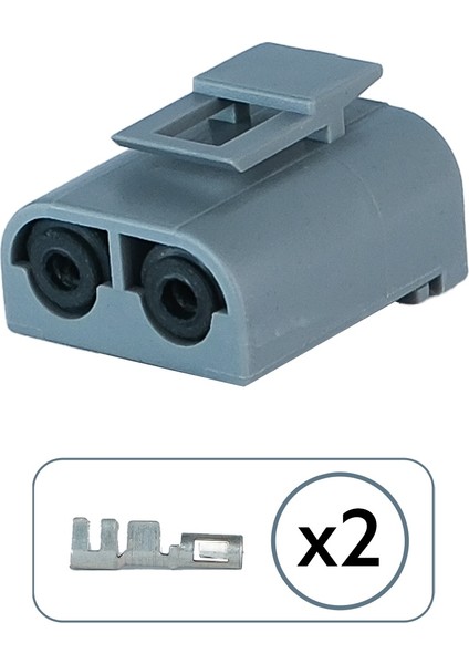 Bobin Soketi 2 Pin Kablosuz