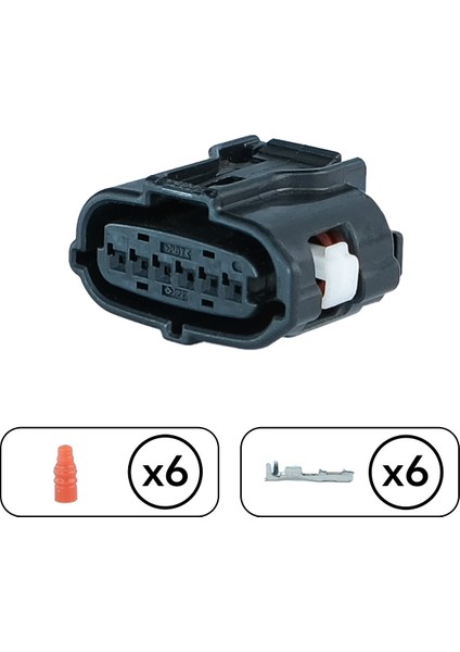 Hava Akışmetre Soketi 6 Pin Kablosuz fiyatları