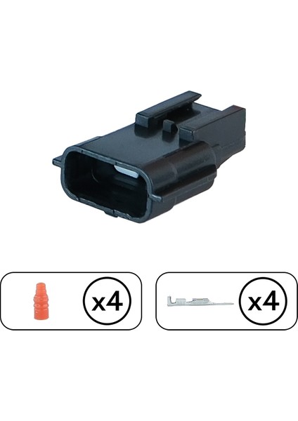 Far Motor Soketi Dişi 4 Pin Kablosuz fiyatları