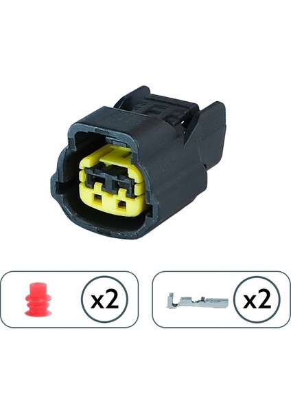 Nissan Enjektör Soketi 2 Pin Kablosuz