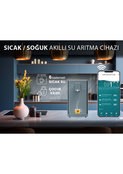 NTL-SU20C6WB Sıcak | Soğuk Akıllı Su Arıtma Cihazı