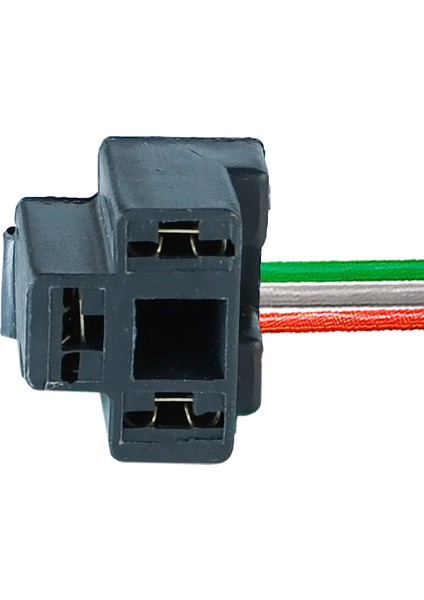 H4 9003 Ampul Soketi 3 Pin Kablolu