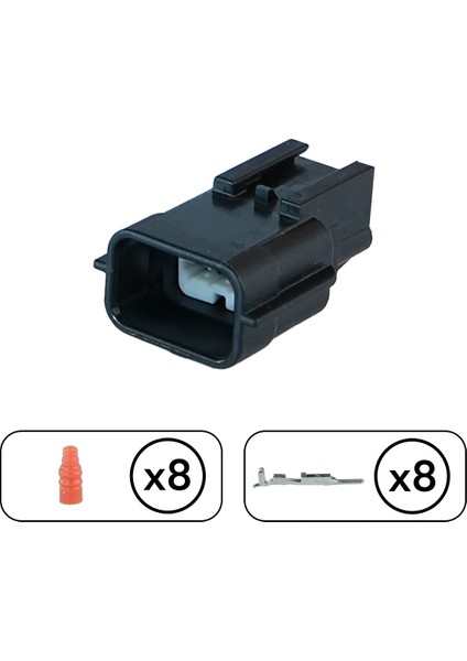 Sis Far Soketi Dişi 8 Pin Kablosuz