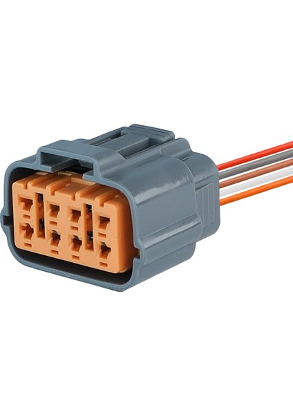 İş Makinası Soketi 8 Pin Kablolu