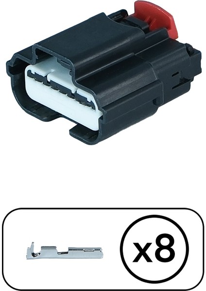 Soketsan Hava Akış Soketi 8 Pin Kablosuz