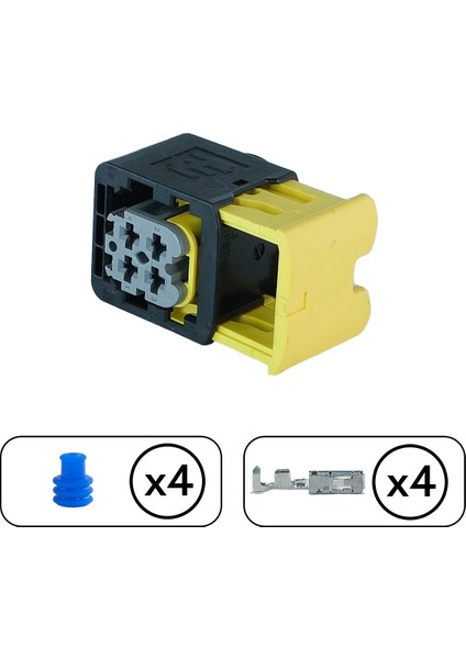 Soketsan Valf Soketi 4 Pin Kablosuz