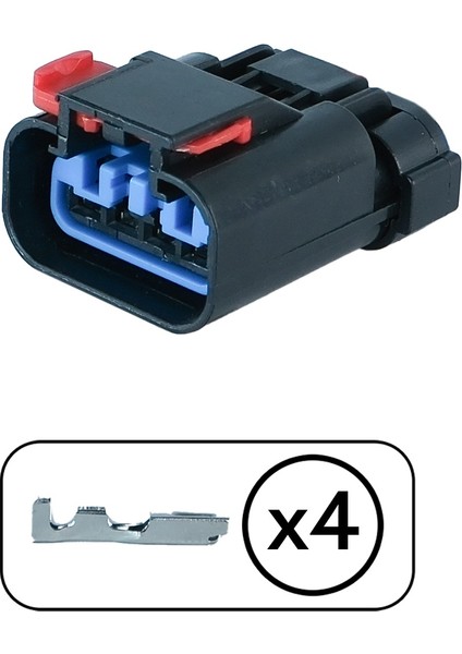 (Delphi) Distribütör Soketi Siyah 4 Pin Kablosuz fiyatları