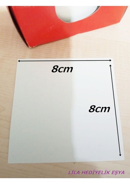 1000 Yaprak Küp Not Kağıdı 8x8 cm / Not Kağıdı / Küp Blok Not / 1000 Yaprak Not Kağıdı 8*8 330ISERI modelleri