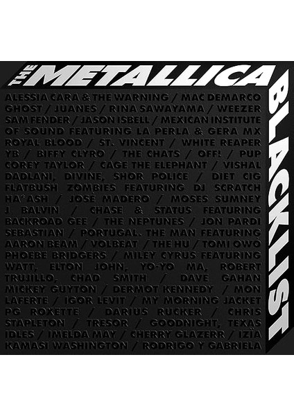 Metallica, Çeşitli Sanatçılar - The Metallica Blacklist (Limited Edition) - 7 x Plak