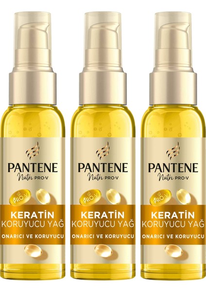 Yoğun Bakım Ürünü Keratin Yağı 100 ml x 3 Adet