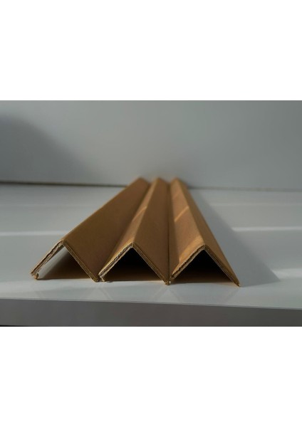 Karton Köşebent, L Köşe, Köşebent Palet, Koli Köşe, Köşe Kenar Koruyucu 40 x 40 3 mm 5 Adet