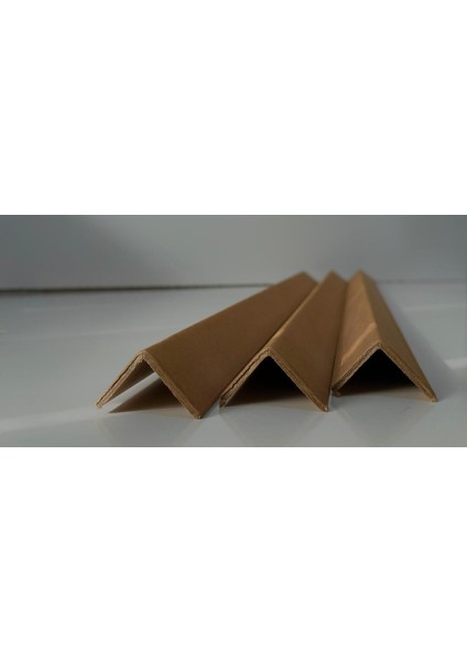 Karton Köşebent, L Köşe, Köşebent Palet, Koli Köşe, Köşe Kenar Koruyucu 40 x 40 3 mm 5 Adet