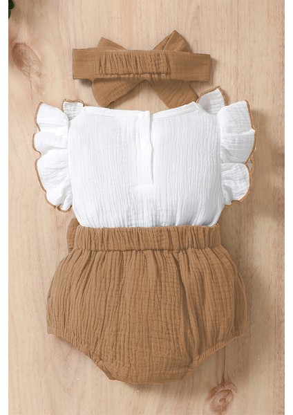 x Ipek Atlas Kız Bebek Müslin Bandanalı Hediyelik Romper Zıbın modelleri