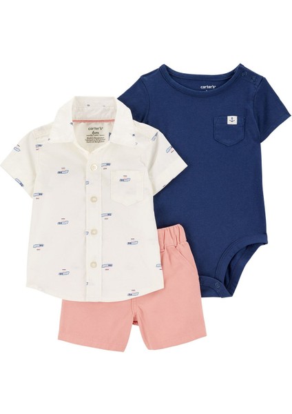 Carter's Erkek Bebek Alt Üst Set 1S429610