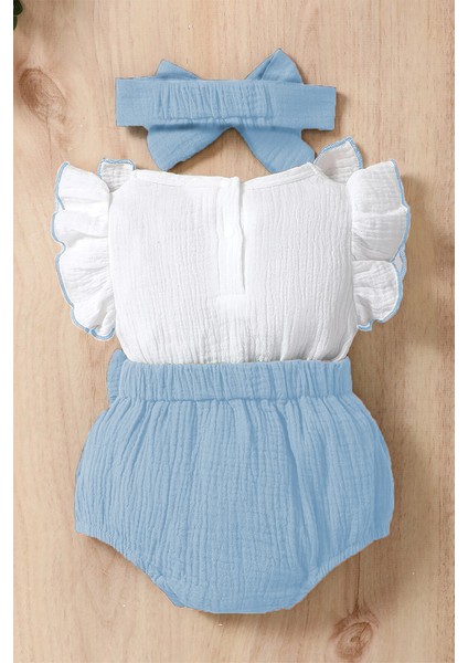 x Ipek Atlas Kız Bebek Müslin Bandanalı Hediyelik Romper Zıbın fiyatları