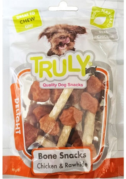Tavuklu Halter Şekilli Köpek Ödülü 90 gr x 3 adet