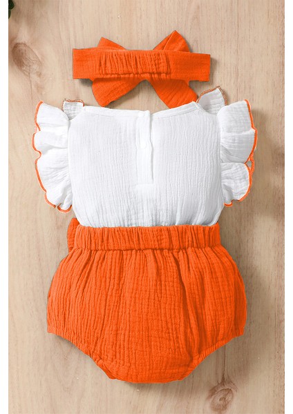 x Ipek Atlas Kız Bebek Müslin Bandanalı Hediyelik Romper Zıbın fiyatları