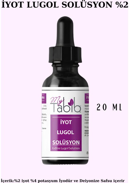 Iyot Lugol Solüsyon Damla %2/ 20 ml