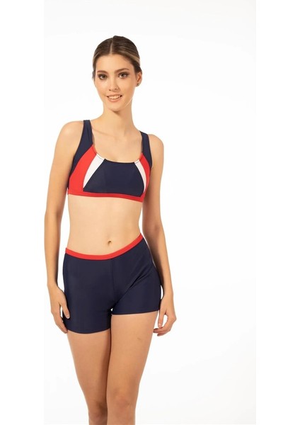 Free-Set Büstiyerli Şortlu Bikini Takım