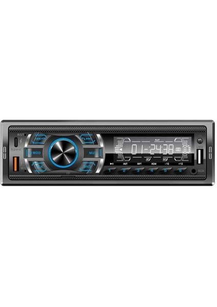 Mpıa Ca-03 Usb&aux&tf&bluetooth 4X60W Pd 23W Şarj Kumandalı Rgb LED Oto Teyp