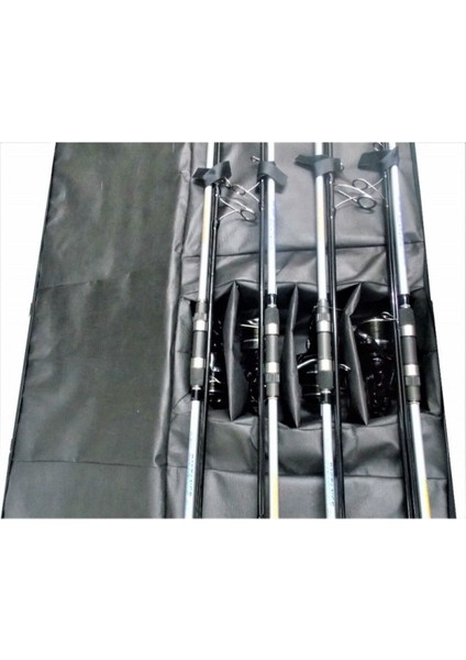 360 3 Parça( Parçalı Kamış )Çantası Haki 132 cm