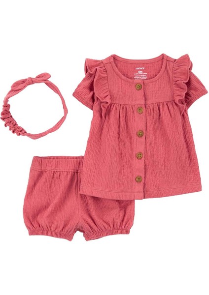 Carter's Kız Bebek Alt Üst Set 1S485910
