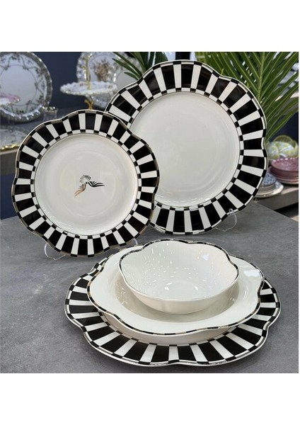 Roykıng 24 Parça 6 Kişilik Yemek Takımı