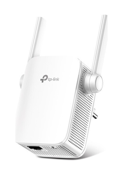 RE205, AC750 Mbps, 2 Harici Anten ve 1 Ethernet Bağlantı Noktalı Wi-Fi Güçlendirici/Hotspot, Access Point Modu, Tüm Wi-Fi Yönlendiriciler ile Çalışır, Wi-Fi 5 Menzil Genişletici