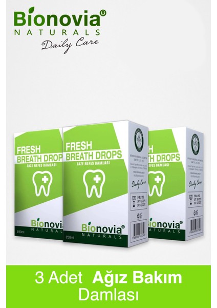 Ağız Kokusu Önleyici Damla 3X50ML