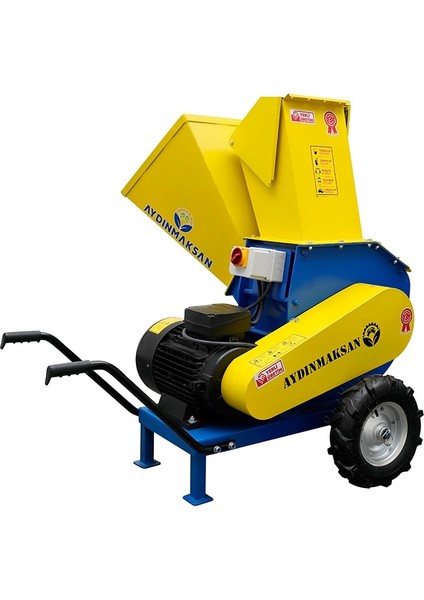 TM-510E Elektrikli Kırıcılı Talaş Makinesi
